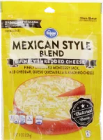 Kroger Finely Shredded Mexican Style Cheese