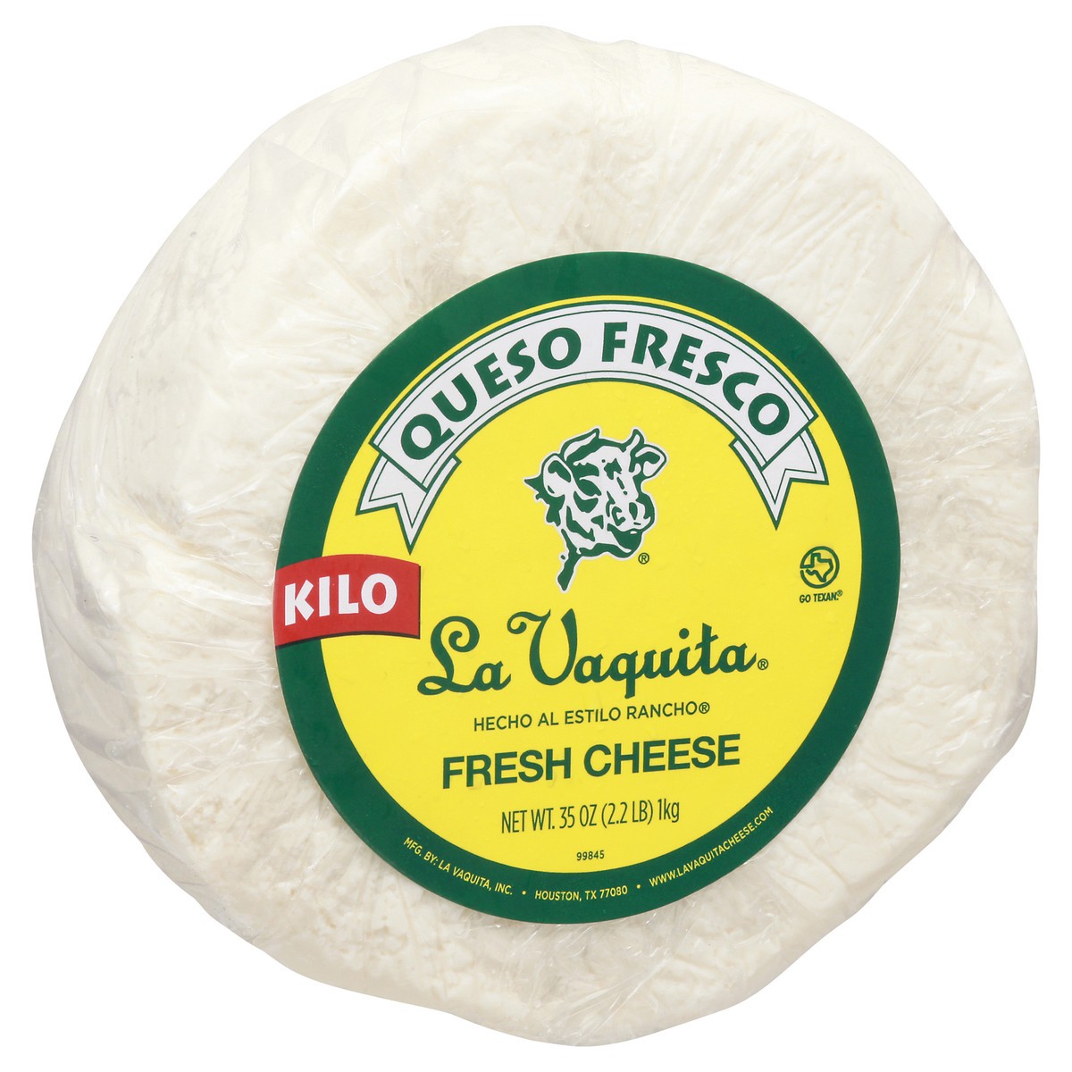 slide 3 of 12, La Vaquita Kilo Queso Fresco 35 oz, 35 oz