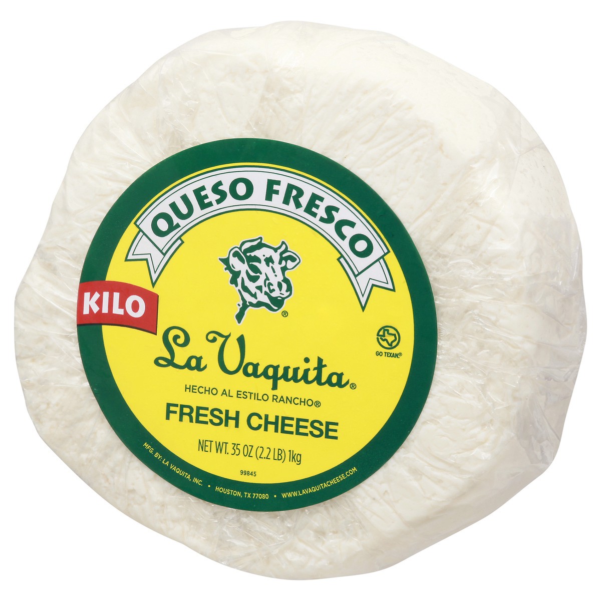 slide 6 of 12, La Vaquita Kilo Queso Fresco 35 oz, 35 oz