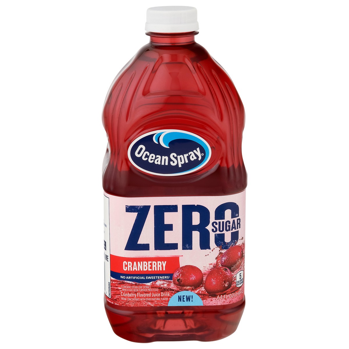 slide 12 of 14, Ocean Spray 64oz Zero Sugar Cranberry, 64 fl oz
