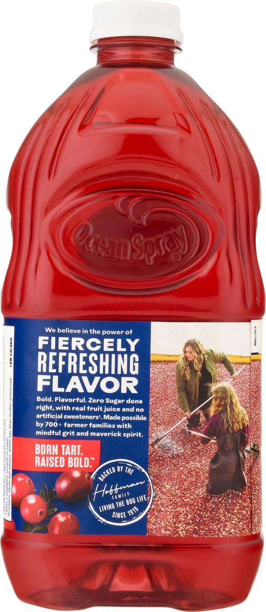 slide 13 of 14, Ocean Spray 64oz Zero Sugar Cranberry, 64 fl oz