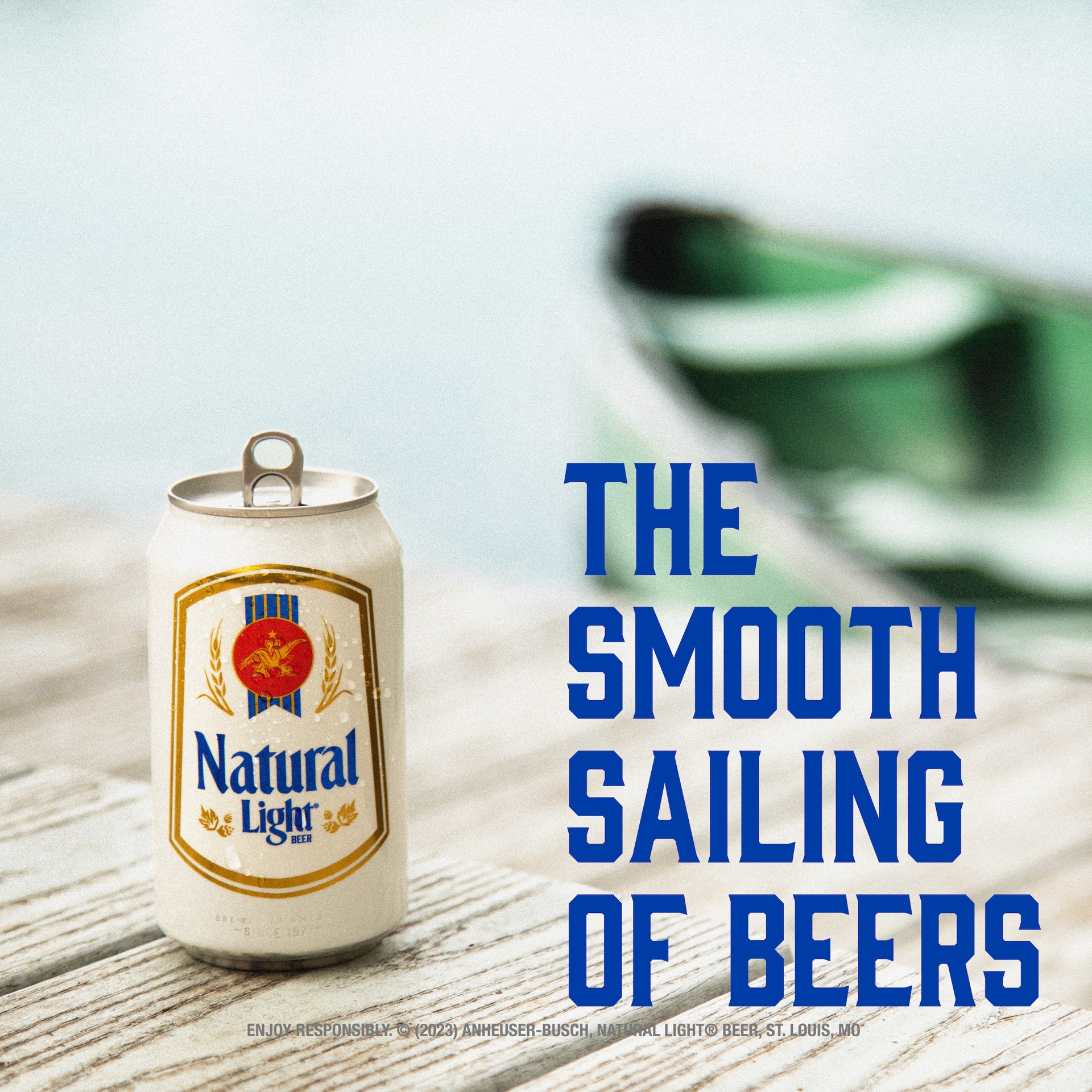 slide 2 of 2, Natural Light Beer, 15.5 gal Keg, 1984 fl oz