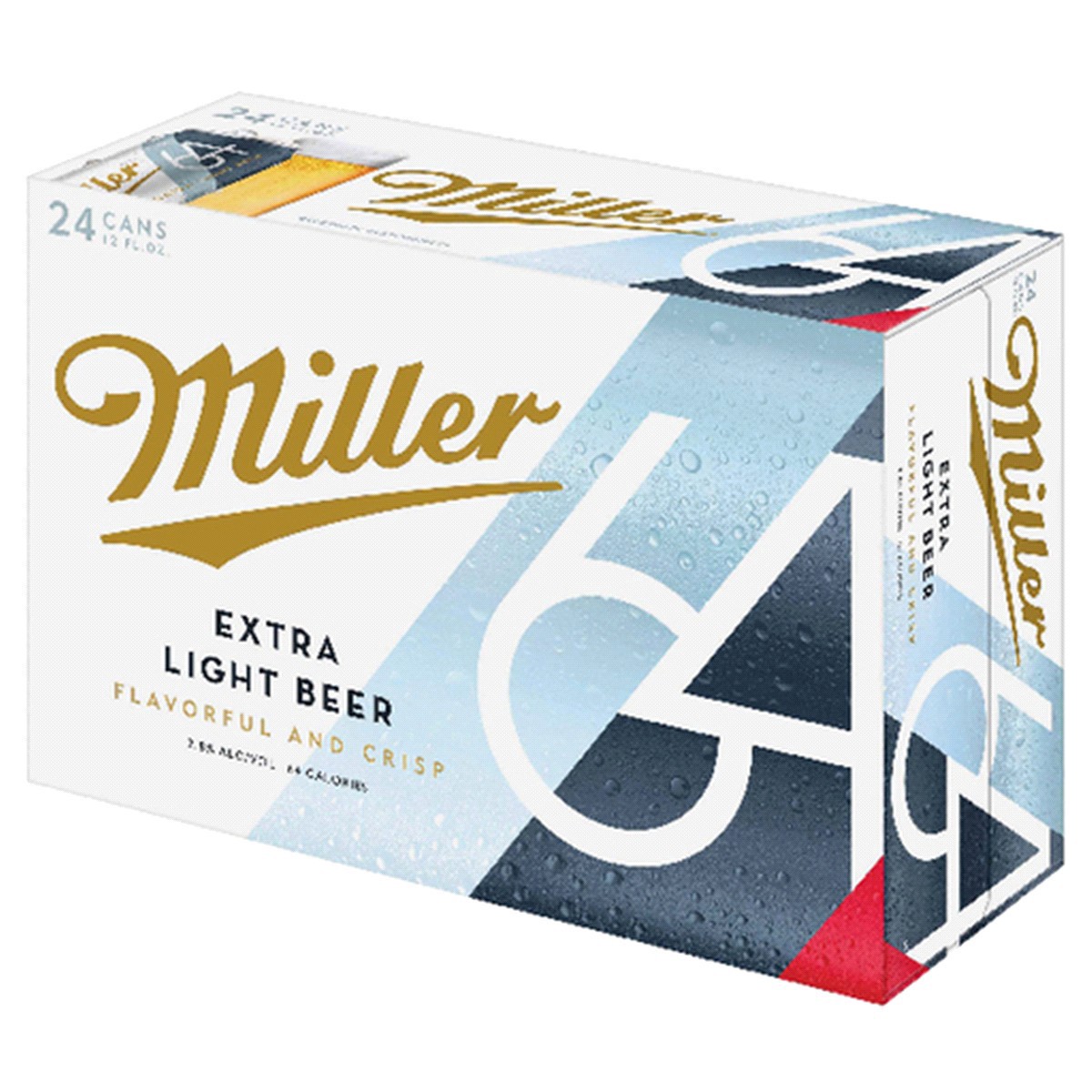 slide 1 of 8, Miller 64 Extra Light Beer, 288 oz