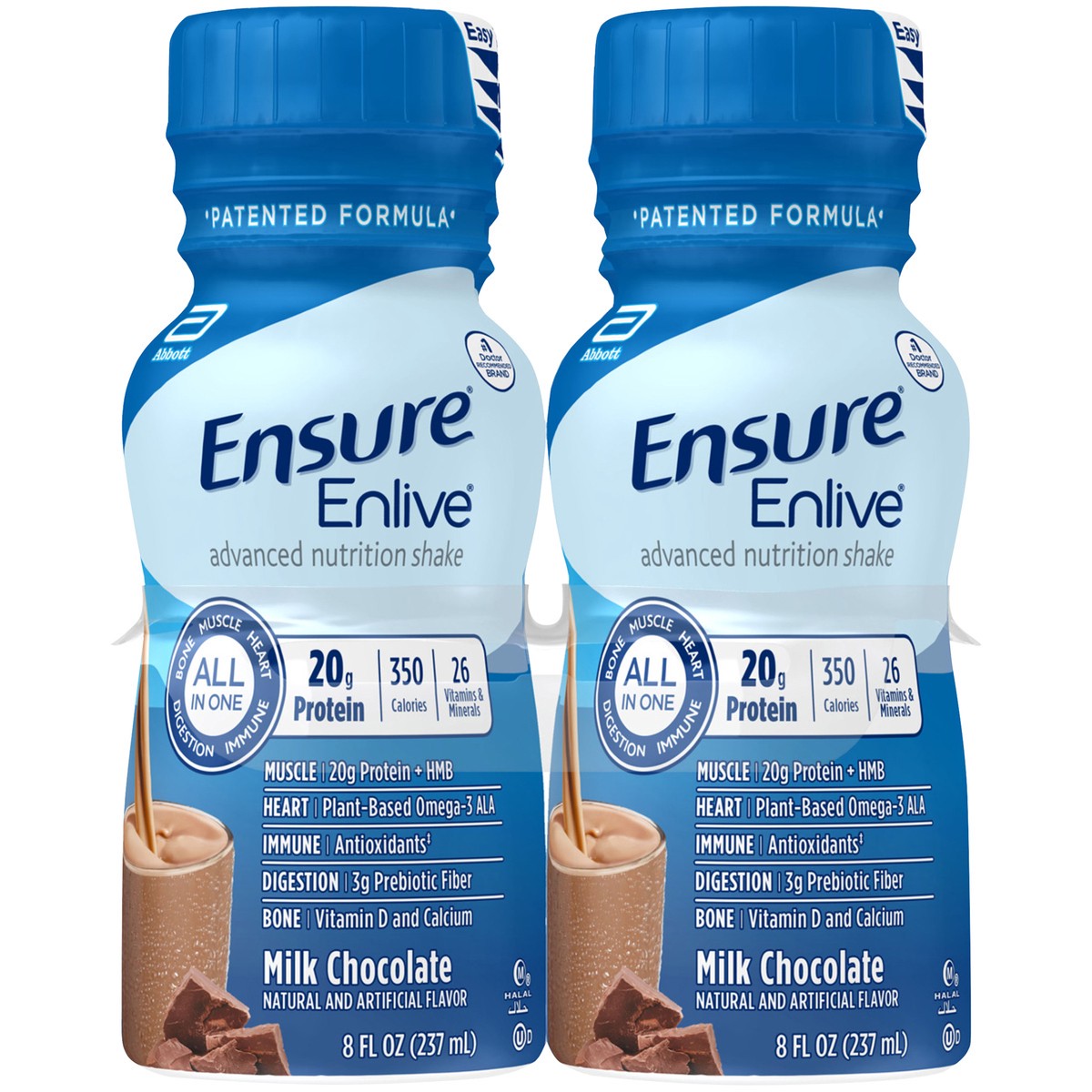 slide 2 of 9, Ensure Enlive Advanced Meal Replacement Shake Milk Chocolate Ready-to-Drink - 32 fl oz, 32 fl oz