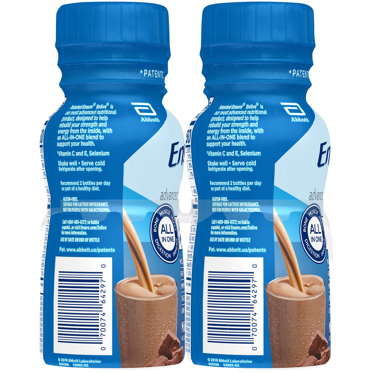 slide 8 of 9, Ensure Enlive Advanced Meal Replacement Shake Milk Chocolate Ready-to-Drink - 32 fl oz, 32 fl oz