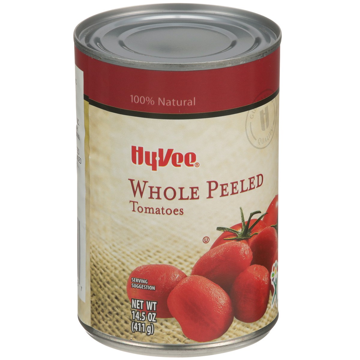 slide 8 of 8, Hy-vee Whole Peeled Tomatoes - 14.5 oz, 14.5 oz