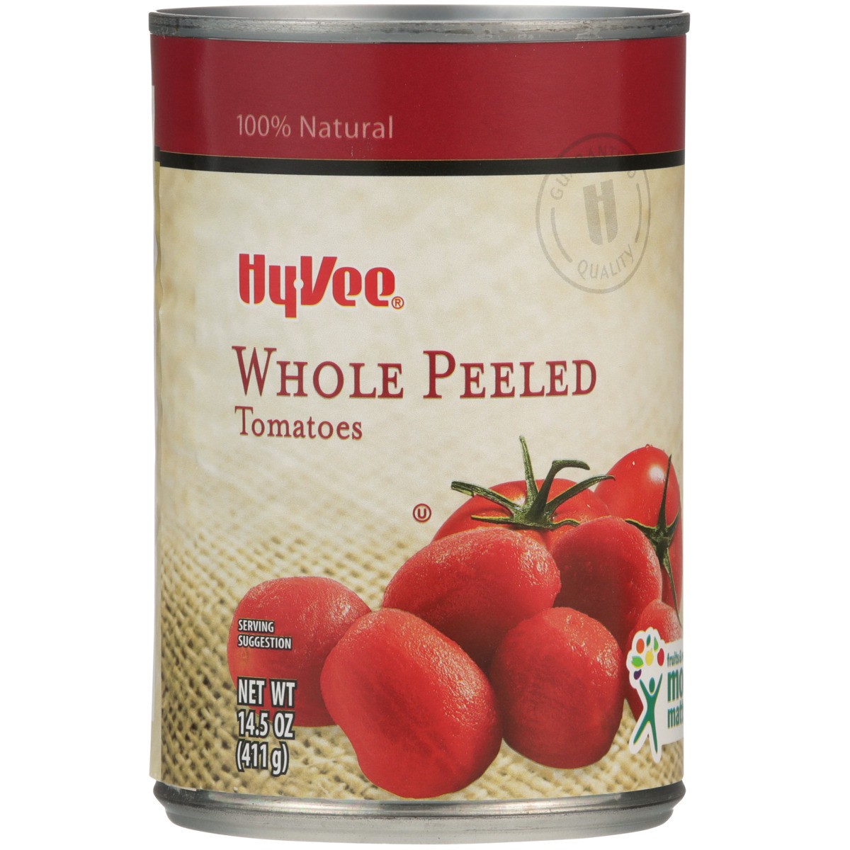 slide 7 of 8, Hy-vee Whole Peeled Tomatoes - 14.5 oz, 14.5 oz