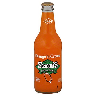 slide 1 of 1, Stewart's Fountain Classics Orange 'n Cream Soda - 12 oz, 12 oz