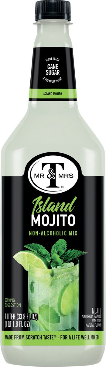 slide 11 of 11, Mr & Mrs T Mojito Mix- 33.8 fl oz, 1 liter