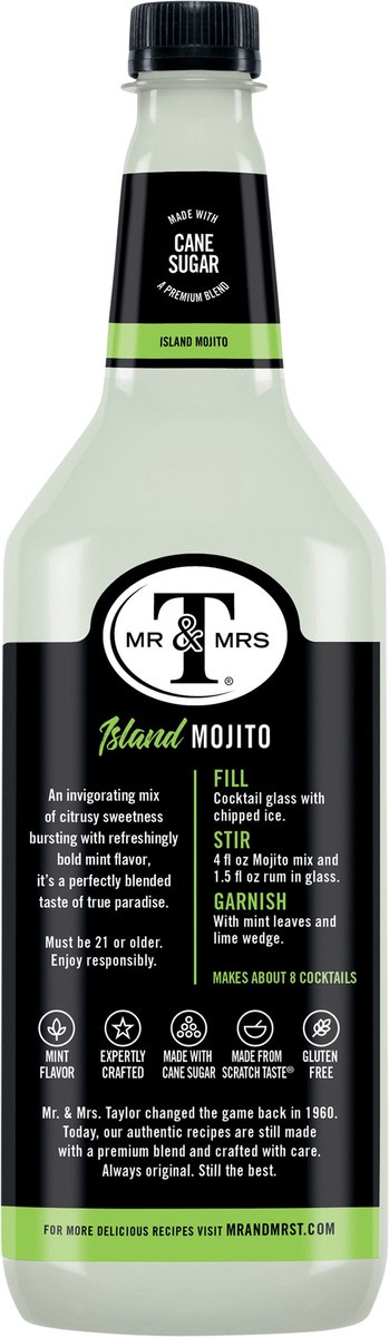 slide 2 of 11, Mr & Mrs T Mojito Mix- 33.8 fl oz, 1 liter