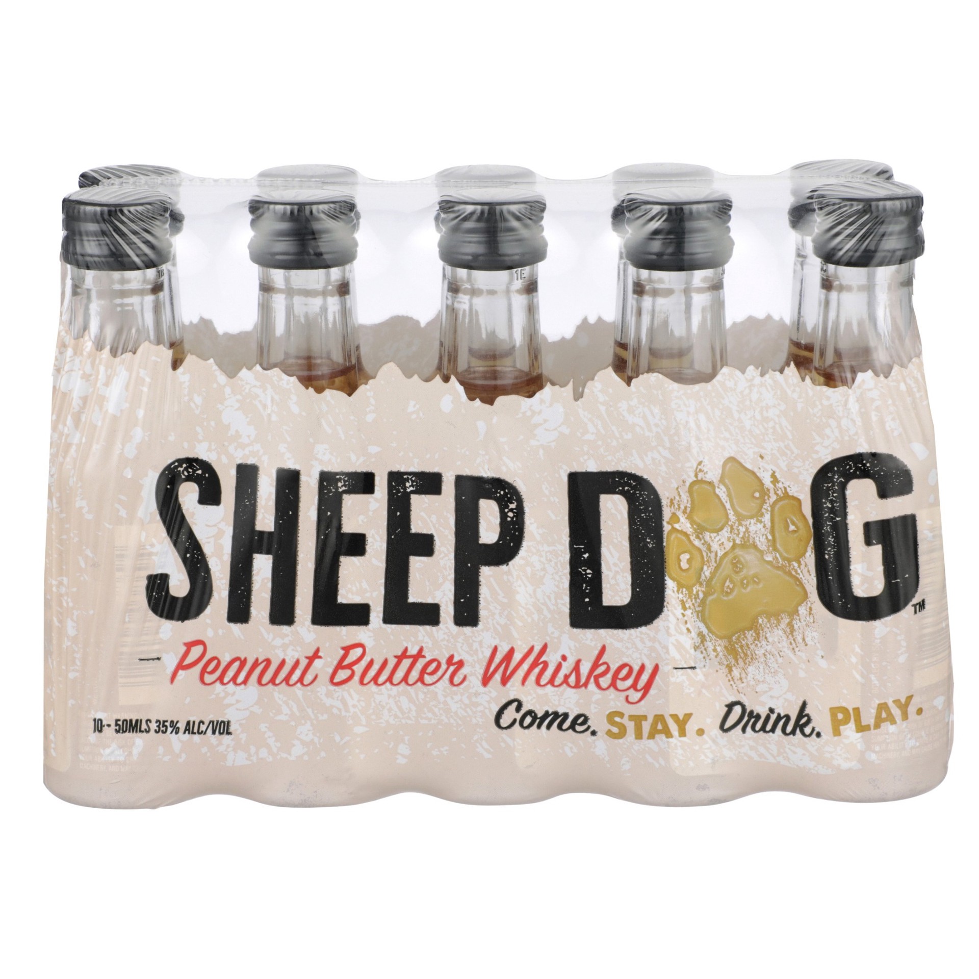 slide 1 of 2, Sheep Dog Wsky Peanut Butter, 50 ml