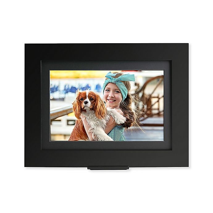 slide 4 of 4, Brookstone PhotoShare Friends and Family Large Smart Frame - Black, 1 ct