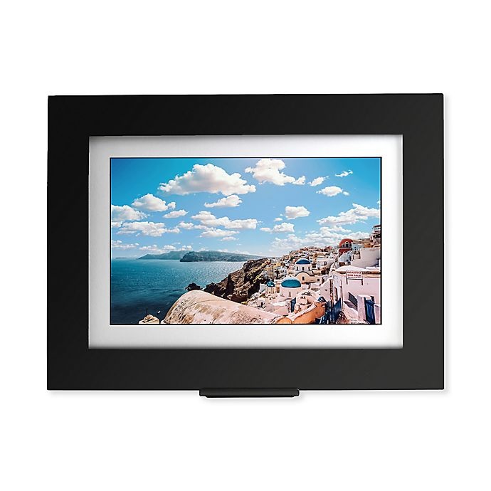 slide 1 of 4, Brookstone PhotoShare Friends and Family Large Smart Frame - Black, 1 ct