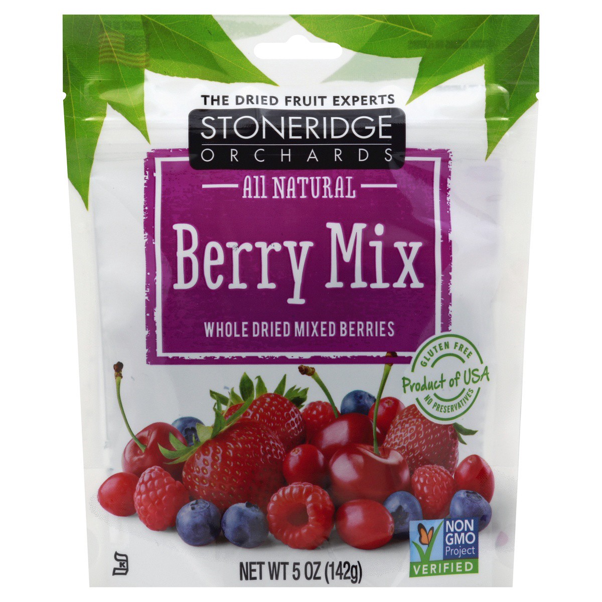 slide 1 of 7, Stoneridge Orchards Whole Dried Berry Mix, 5 oz