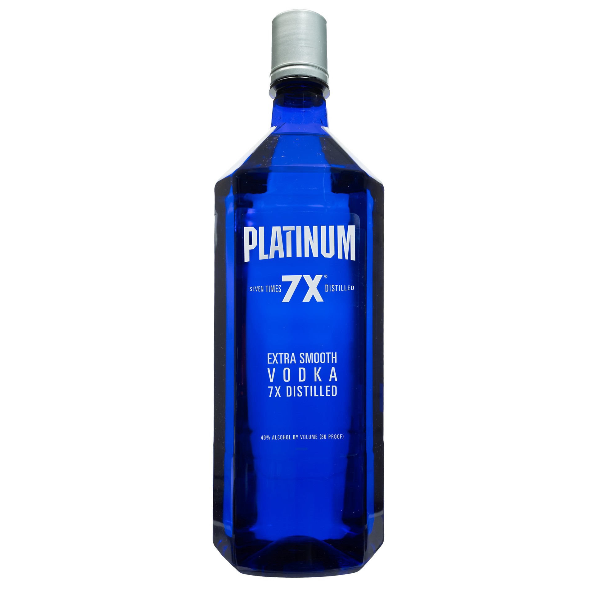 slide 1 of 2, Platinum 7X Seven Times Distilled Extra Smooth Vodka, 1.75l 80 Proof, 1.75 liter