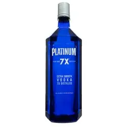Platinum 7X Vodka, 1.75L Bottle of Vodka, 80 Proof