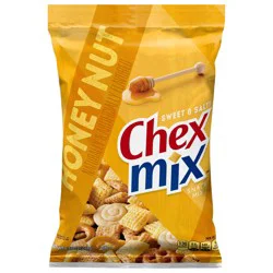 Chex Mix Snack Party Mix, Honey Nut, Sweet Salty Pub Mix Snack Bag, 8.75 oz