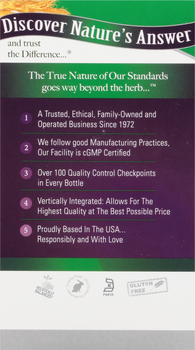 slide 5 of 9, Nature's Answer Natures Answers Korean Herb Ginseng, 50 ct