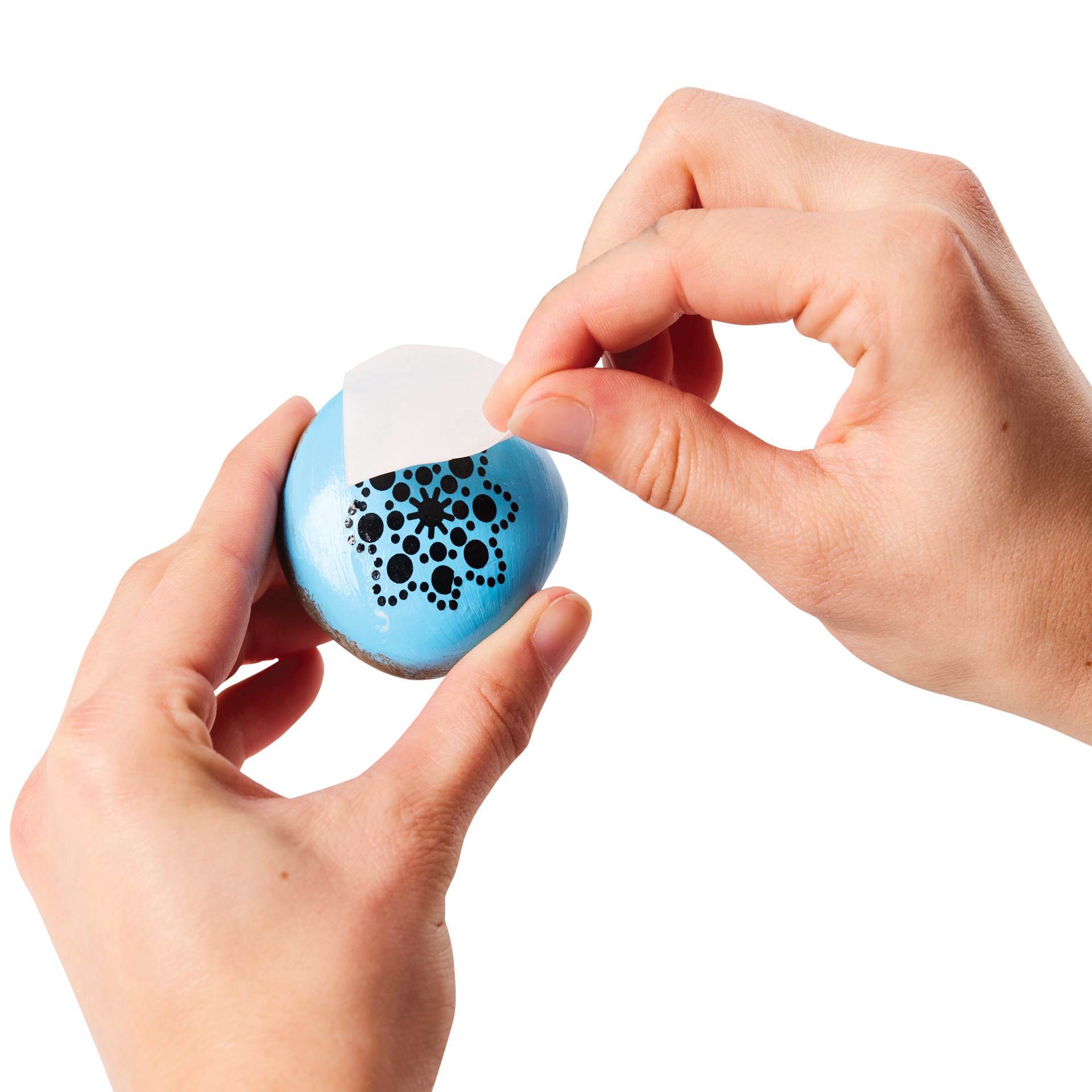 slide 4 of 8, Faber-Castell Creativity For Kids Mandala Dot-A-Rock Painting Kit, 2cm x 24.5cm x 24.8cm