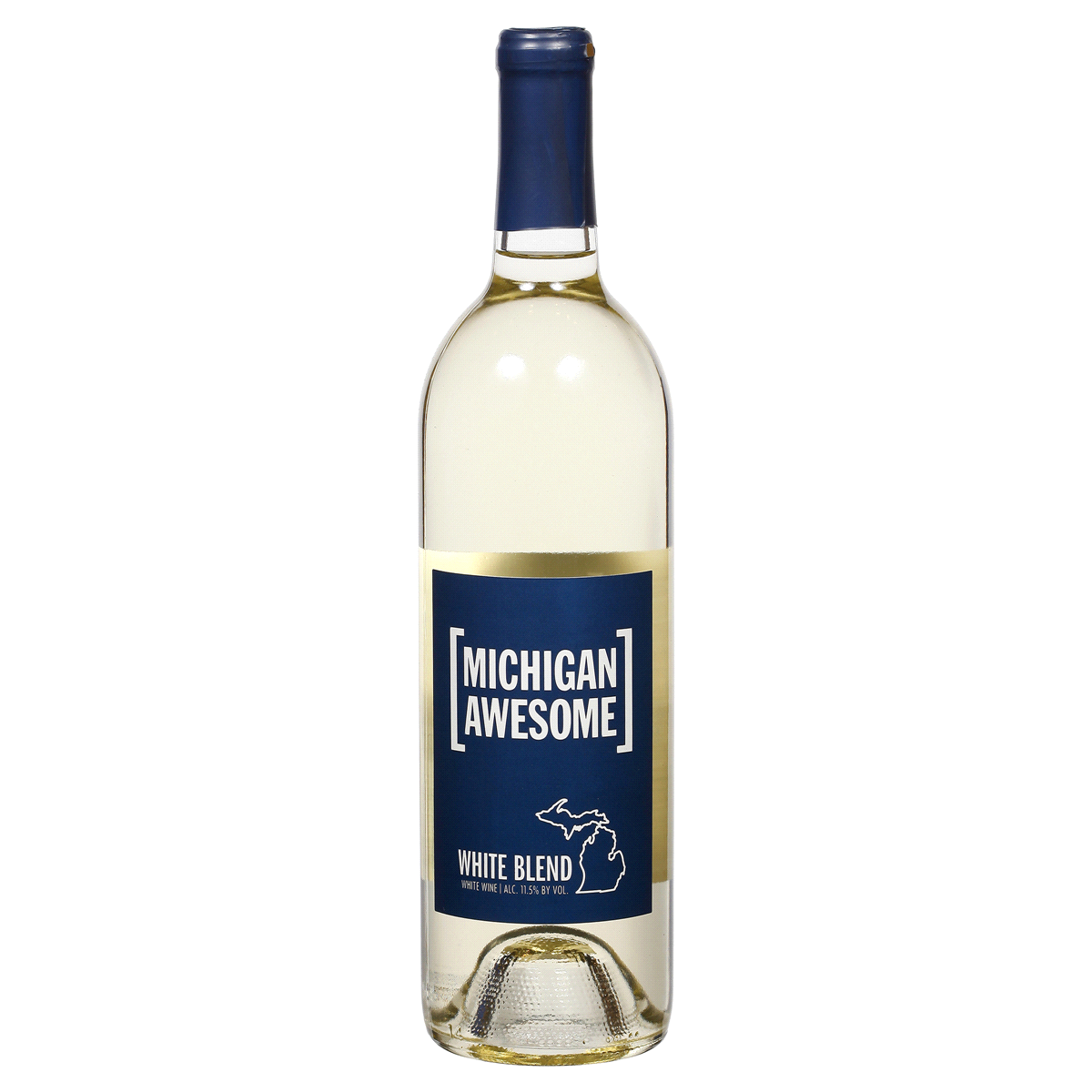 slide 1 of 5, Michigan Brand Michigan Awesome White Blend Wine, 750 ml