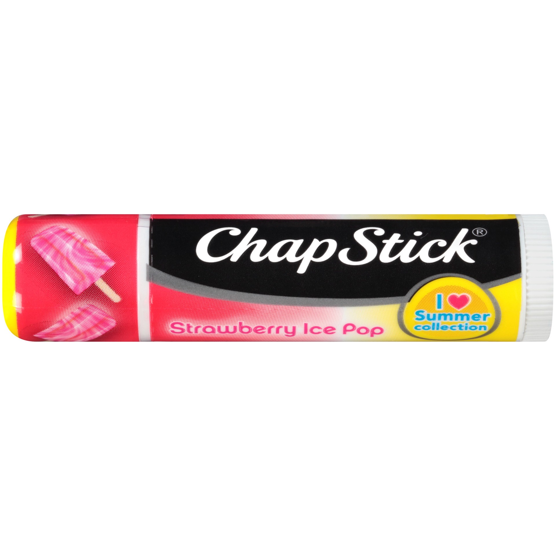 slide 1 of 7, ChapStick Strawberry Ice Pop Flavored Lip Balm Tube - 0.15 Oz, 0.15 oz