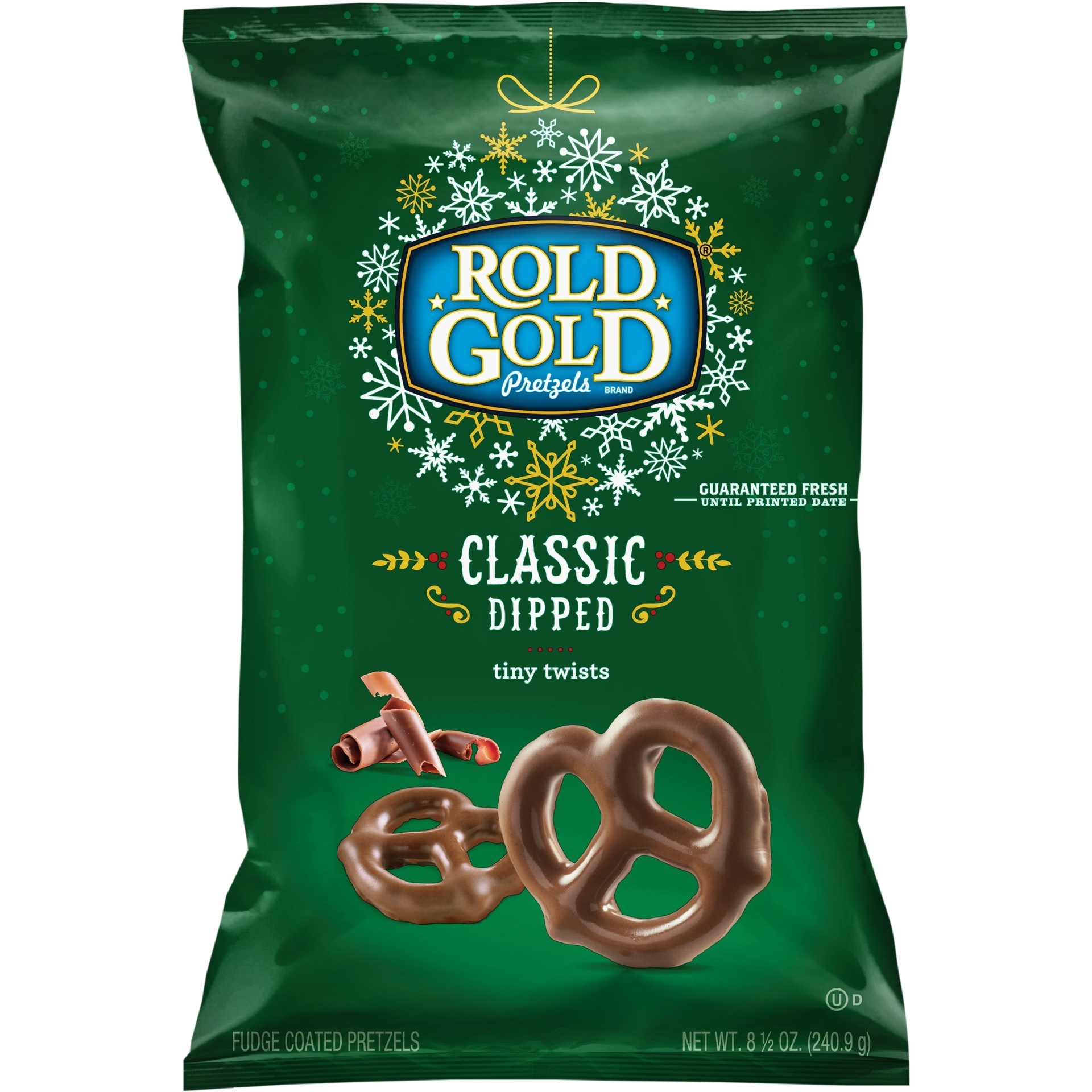 slide 1 of 3, Rold Gold Classic Dipped Pretzels, 8.5 oz