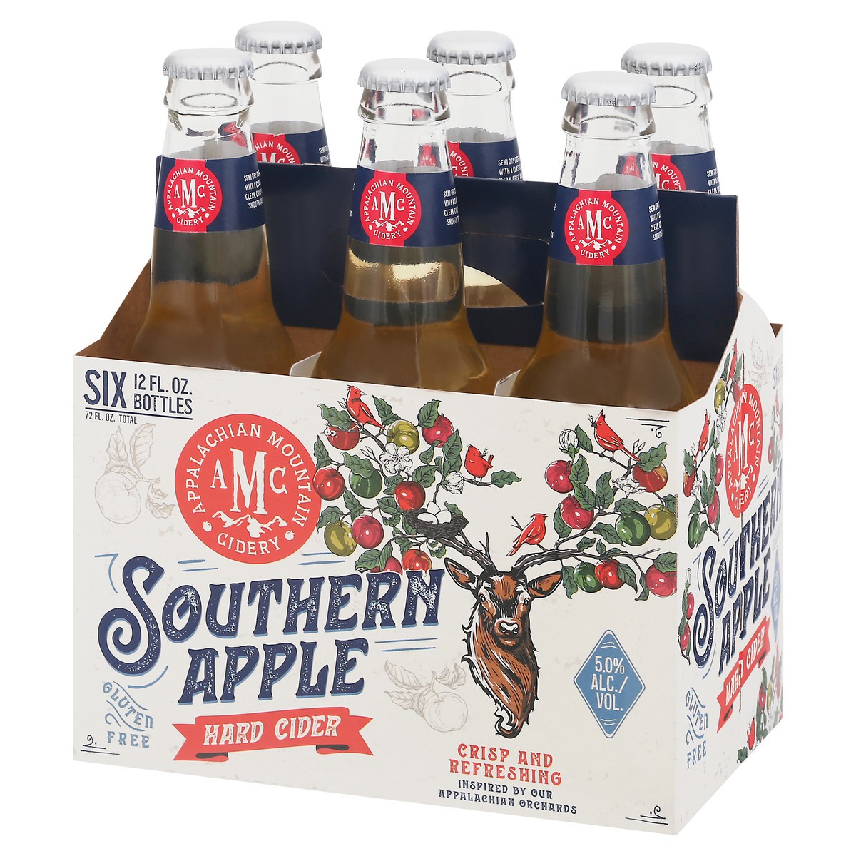 slide 3 of 13, Appalachian Mountain Brewery Southern Apple Hard Cider 6 - 12 fl oz Bottles, 6 ct