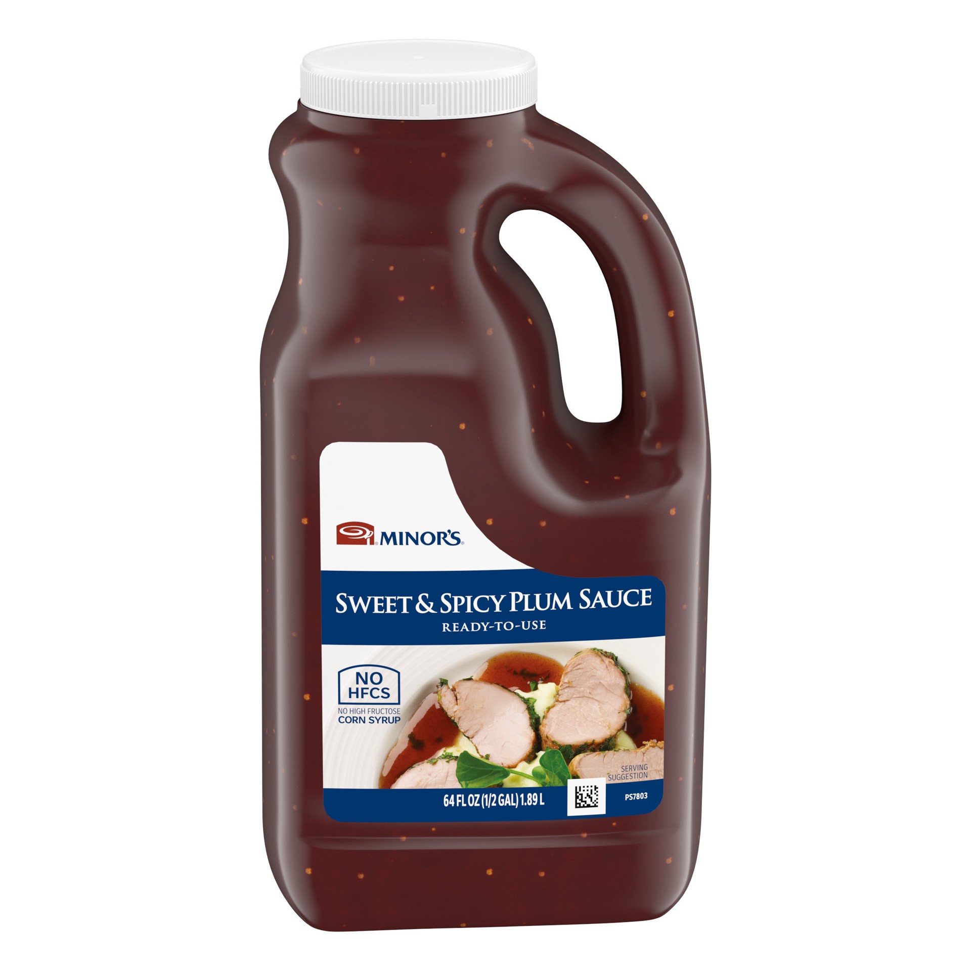 slide 1 of 5, Minor's Sweet and Spicy Plum Sauce RTU 0.5 gallon, 1/2 gal