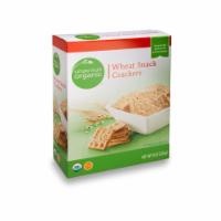 slide 1 of 1, Simple Truth Organic Wheat Snack Crackers, 8 oz