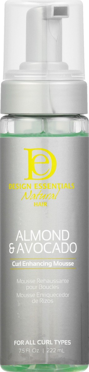 slide 6 of 9, Design Essentials Nat Curl Enhance Mouss, 7.5 oz