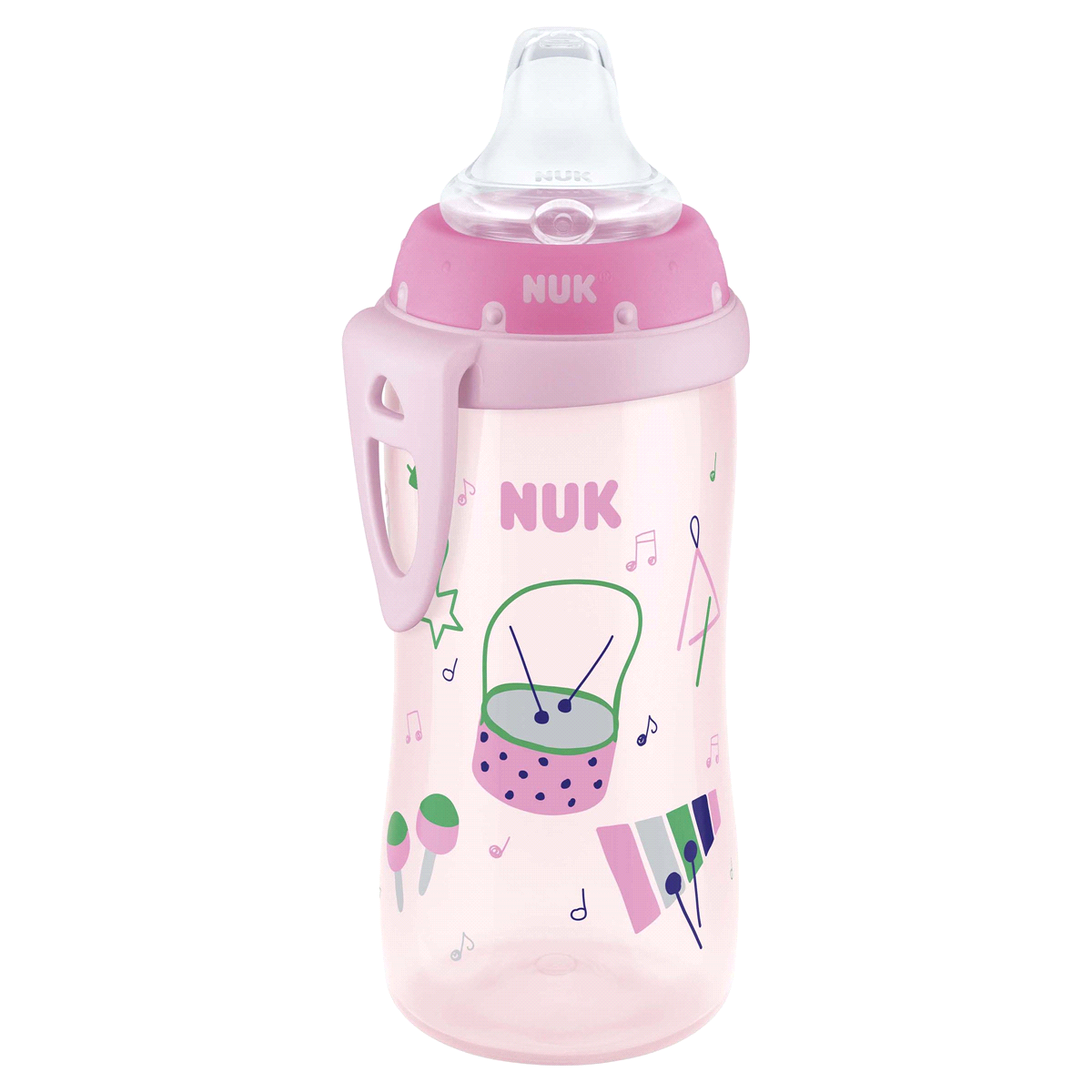 slide 1 of 1, Nuk Girl Active Cup Silicone Spout, 10 oz