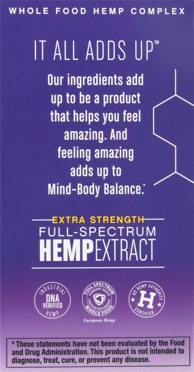 slide 9 of 13, HempFusion Extra Strength Stress Support Vegetarian Liquid Capsules 30 ea, 30 ct