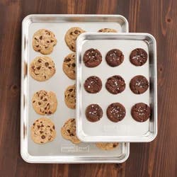 Nordic Ware Naturals Bundle 1/2 and 1/4 Sheet