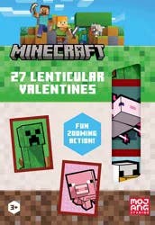 Minecraft Valentine Cards - 27 Count