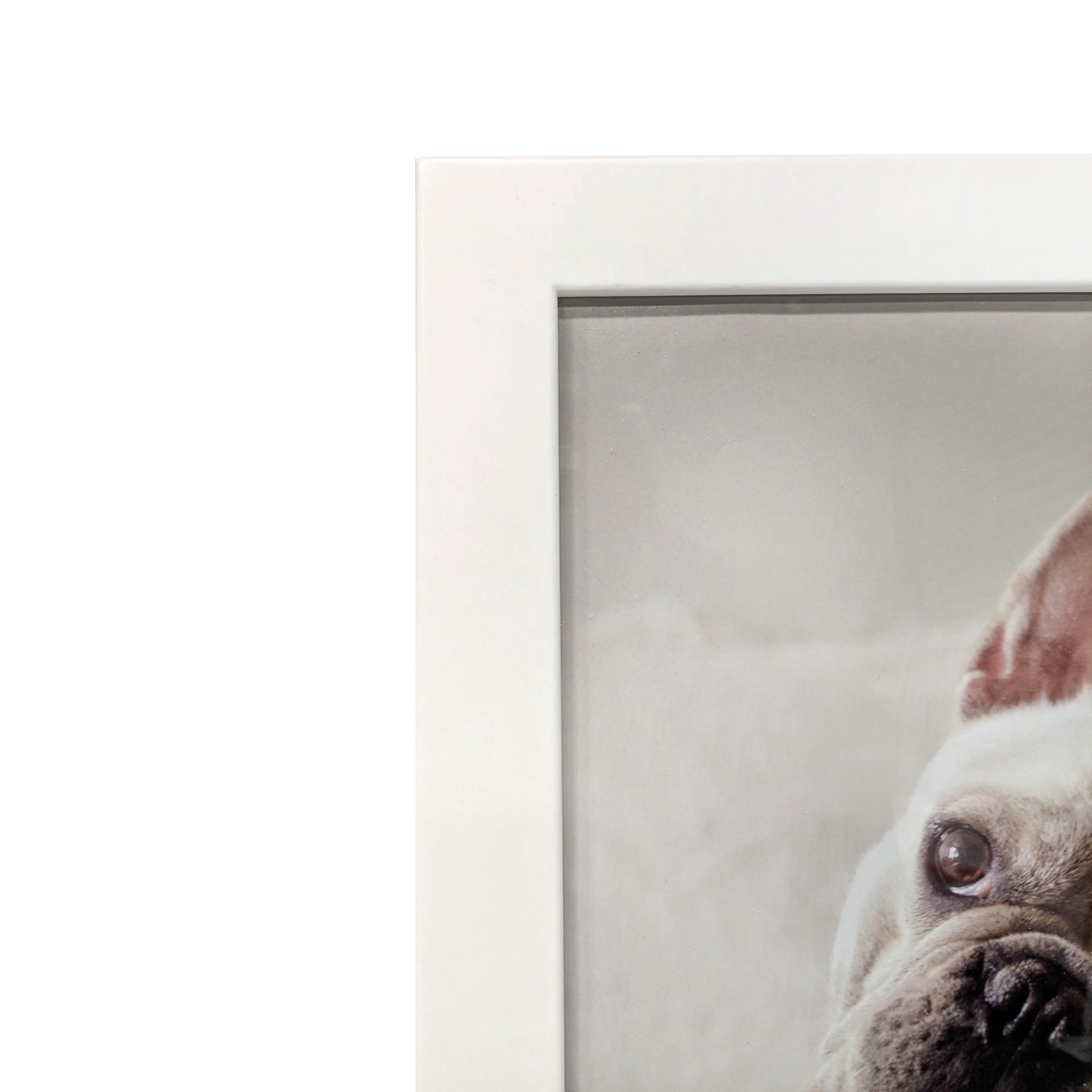 slide 5 of 6, Home 11" X 14" White Flat Frame By Studio Decor, 11 in x 14 in