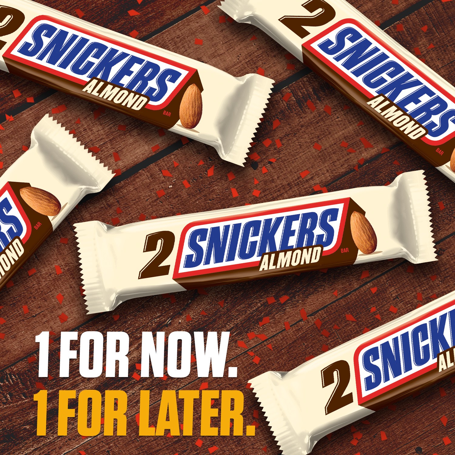 slide 6 of 6, SNICKERS Almond Candy Milk Chocolate Bar, Share Size, 3.23 oz, 3.23 oz