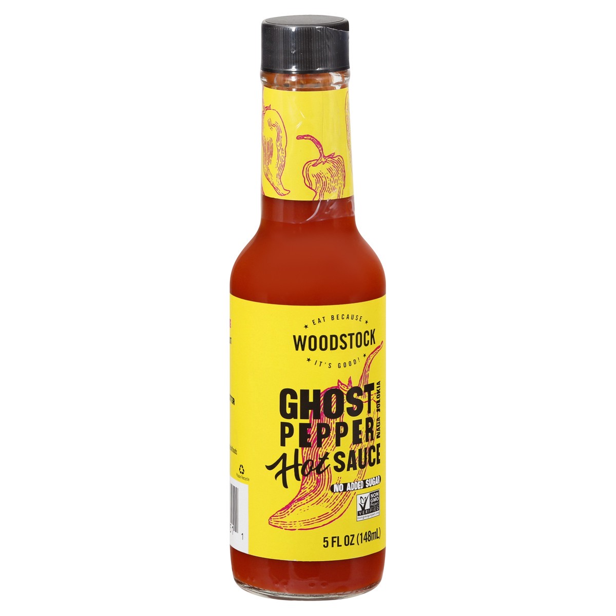 slide 7 of 13, Woodstock Ghost Pepper Hot Sauce 5 oz, 5 fl oz