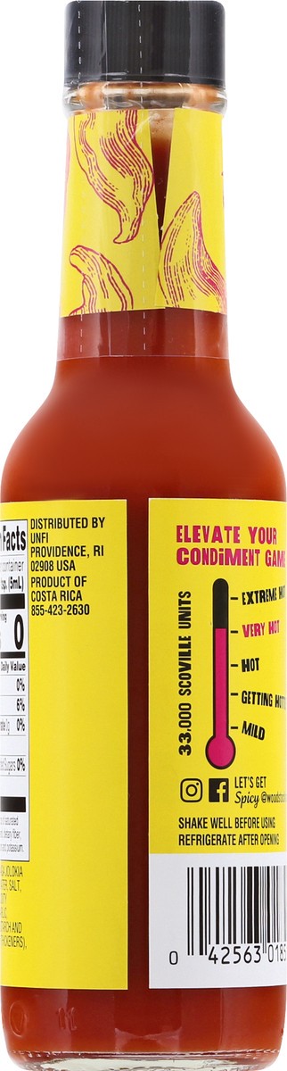 slide 11 of 13, Woodstock Ghost Pepper Hot Sauce 5 oz, 5 fl oz