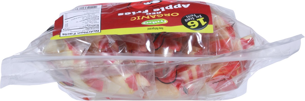 slide 9 of 9, Mibo Fresh Organic Red Apple Fries 16 - 2 oz Bags, 32 oz