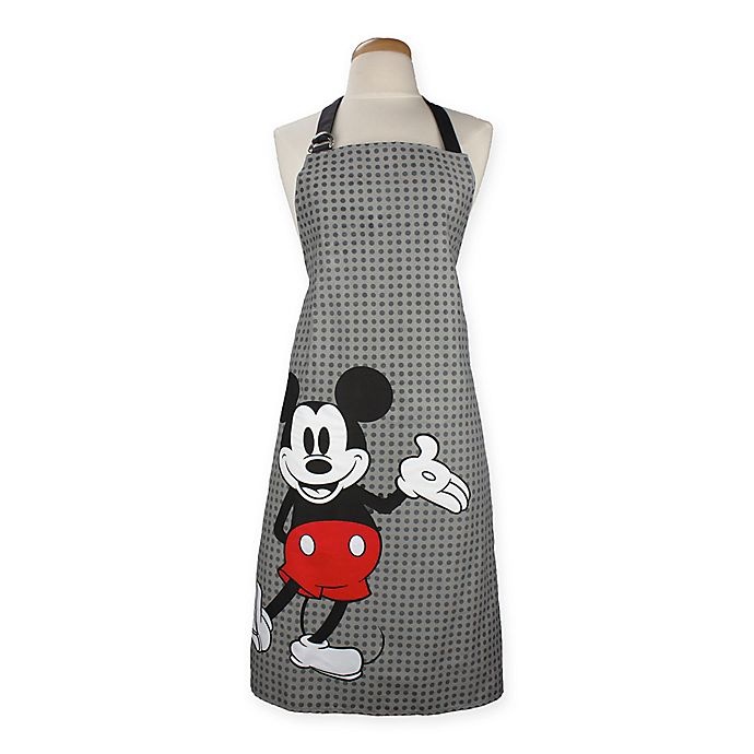 slide 1 of 1, Disney Mickey Mouse Adult Apron - Black, 1 ct