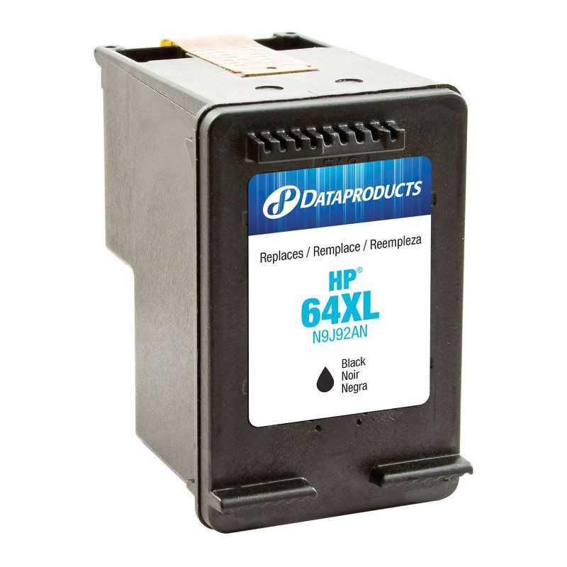 slide 3 of 3, Dataproducts Remanufactured Black XL High Yield Single Ink Cartridge - Compatible with HP 64 Ink Series (N9J92AN) - Dataproducts, 1 ct