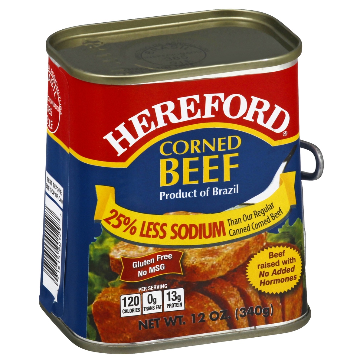 slide 11 of 11, Hereford 25% Less Sodium Corned Beef, 12 oz