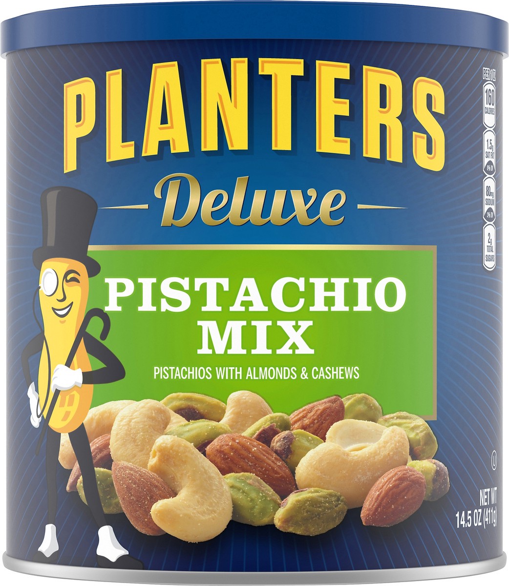 slide 1 of 13, Planters Deluxe Pistachio Mix - 14.5 oz, 14.5 oz