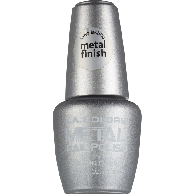 slide 1 of 1, L.A. Colors Metal Nail Polish In Crushed Diamonds., 0.44 fl oz