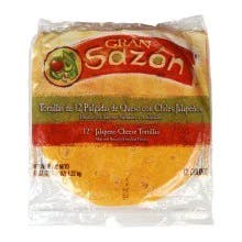 Gran Sazon Cheese & Jalapeño Tortillas