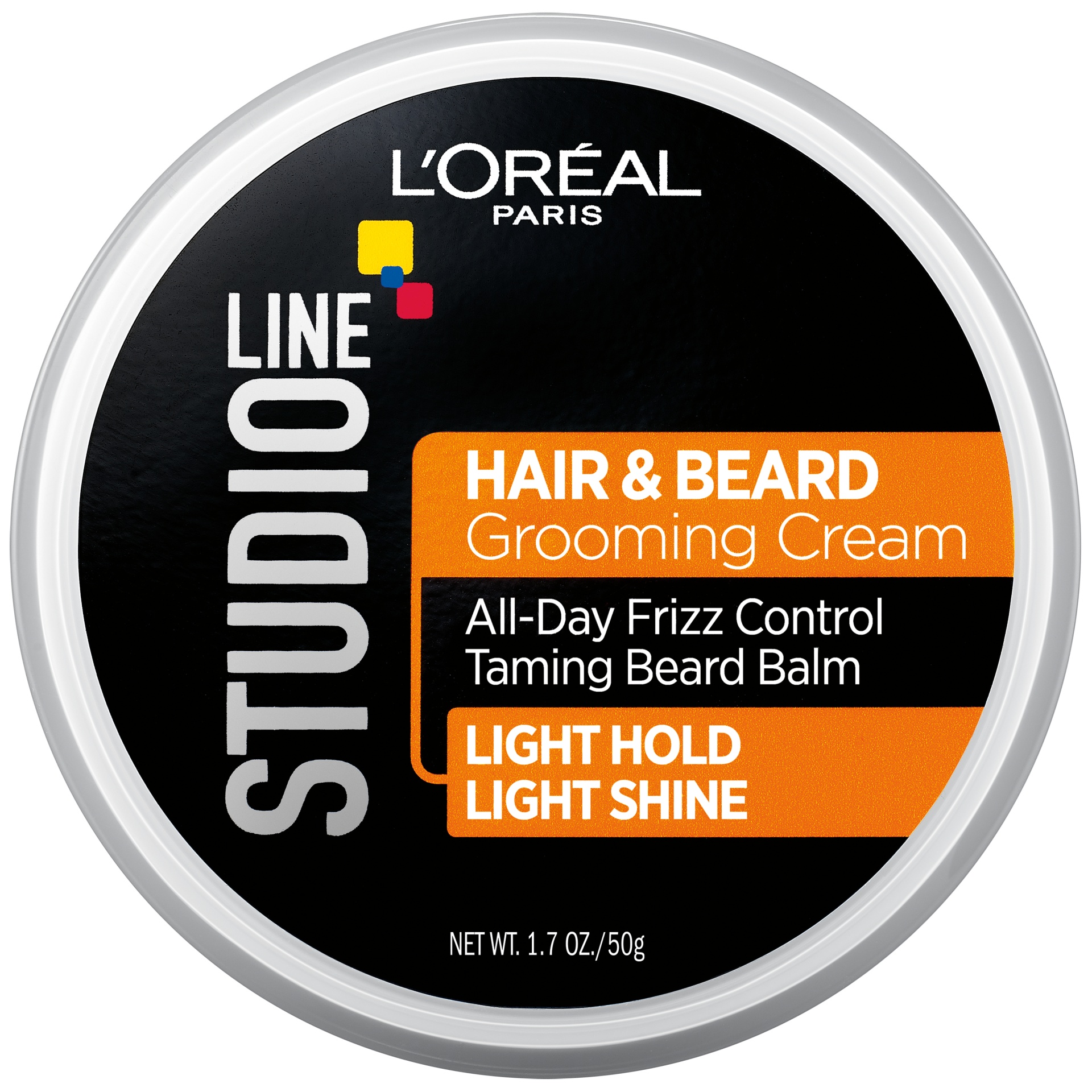 slide 2 of 3, L'Oréal Paris Studio Line Beard And Hair Cream, 1.7 oz