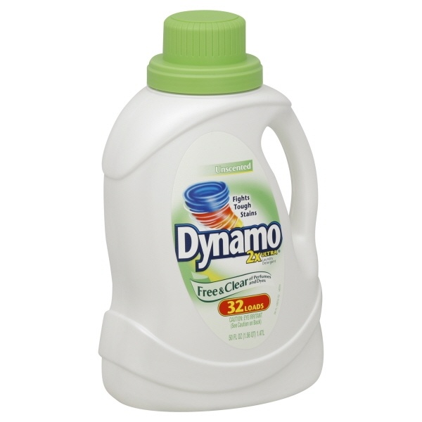 slide 1 of 1, Dynamo Laundry Detergent Ultra With Oxi-Plus Free & Clear, 50 fl oz