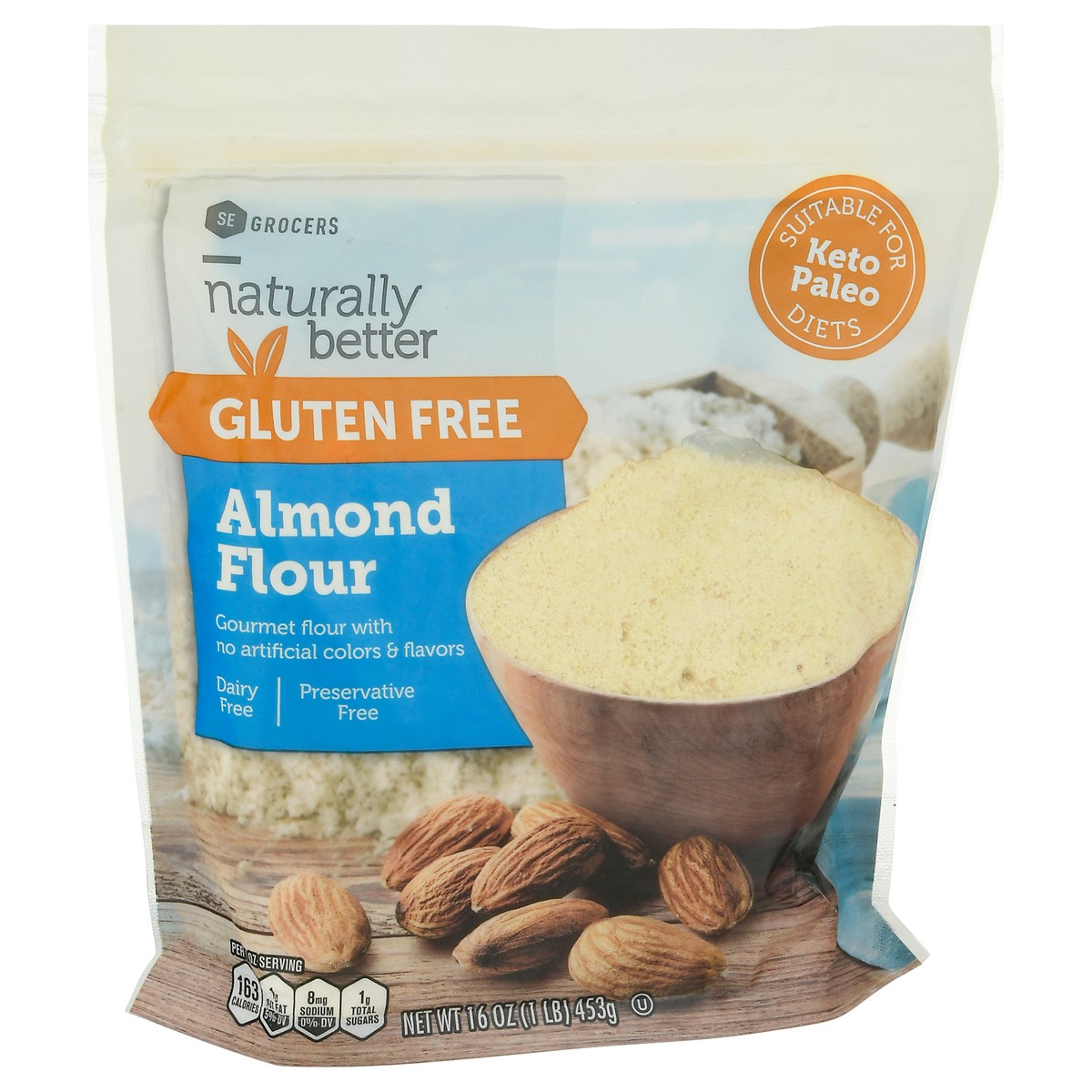 slide 4 of 12, Nb Seg Almond Flour, 16 oz
