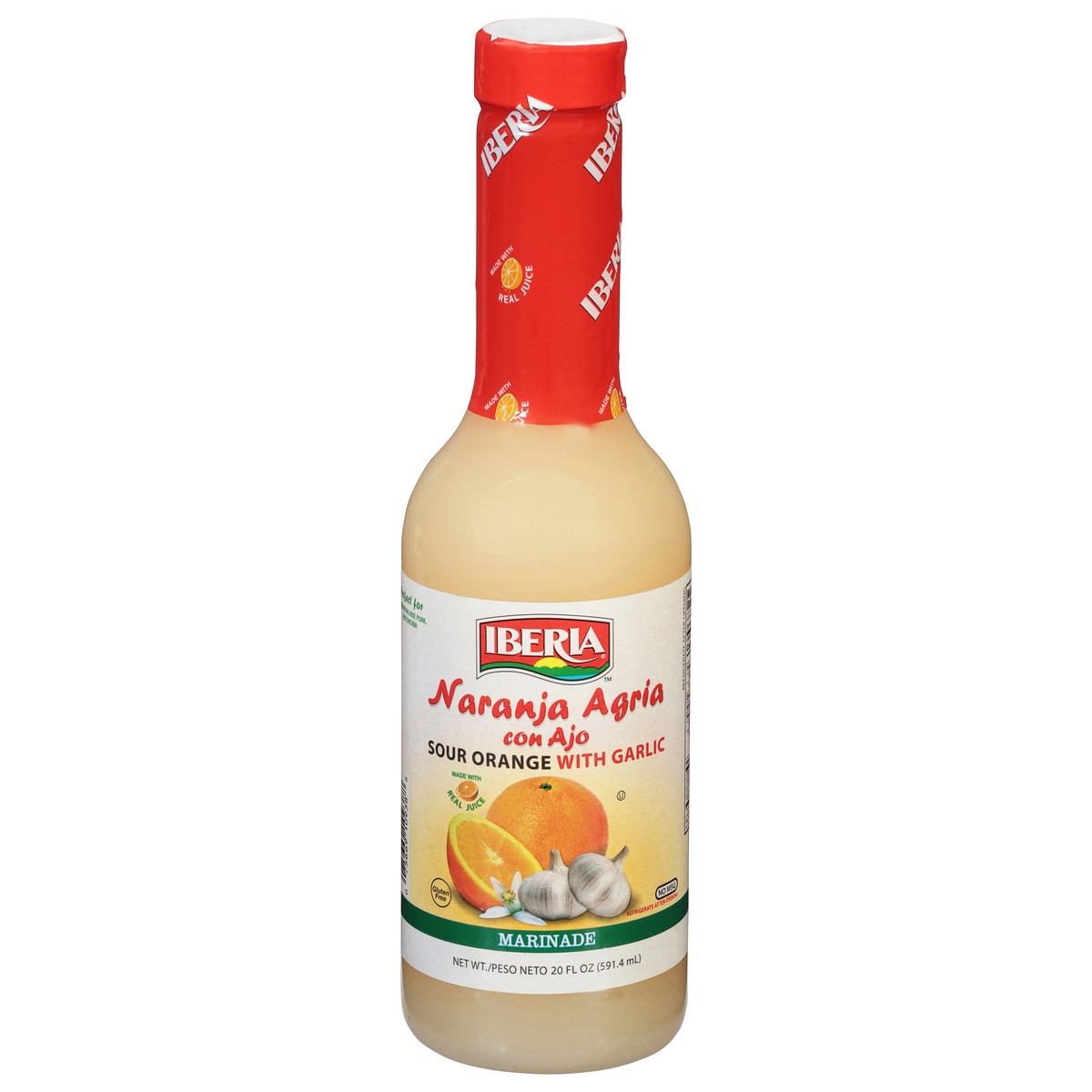 slide 1 of 3, Iberia Sour Orange with Garlic Marinade 20 fl oz, 20 fl oz