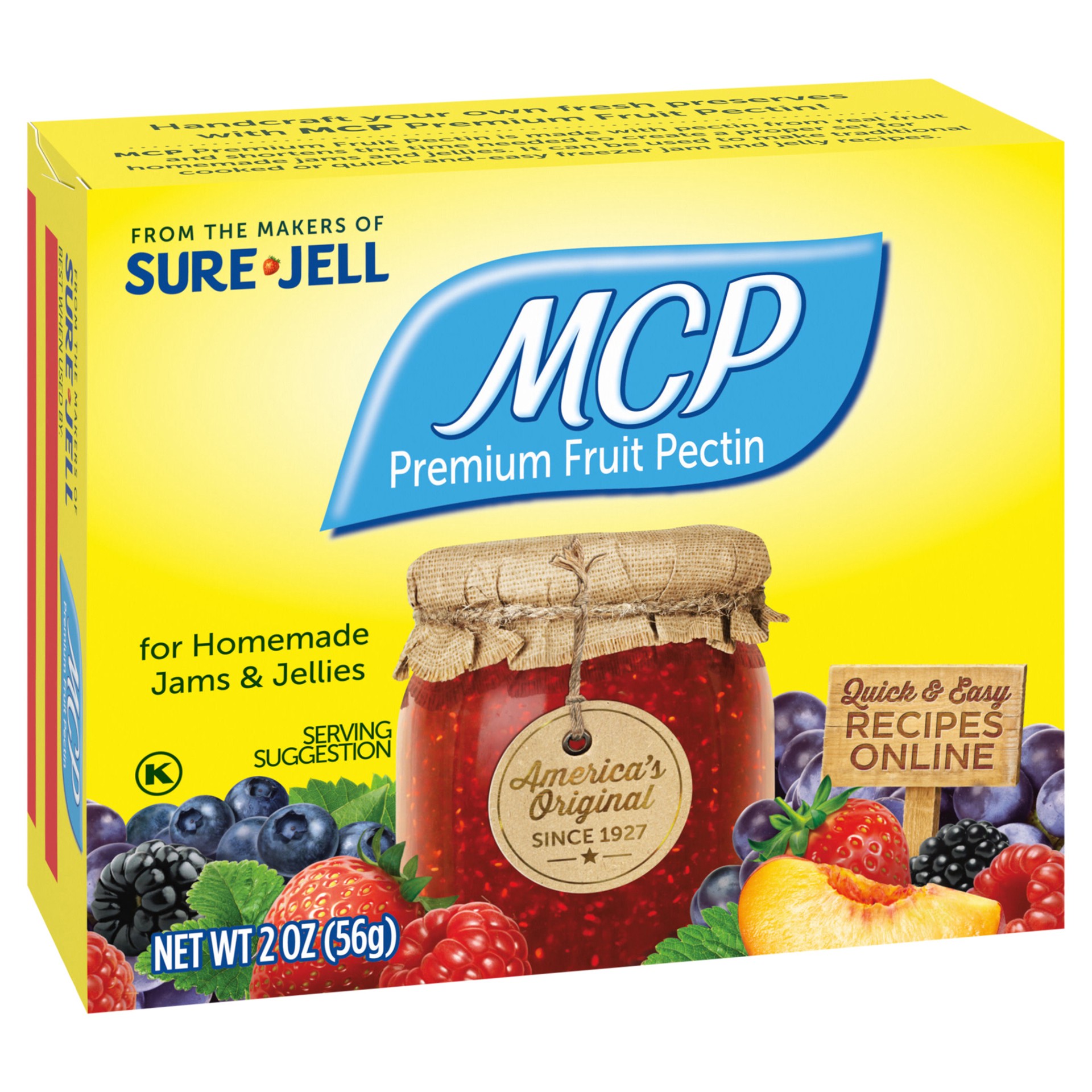 slide 3 of 5, MCP Premium Fruit Pectin, 2 oz Box, 2 oz